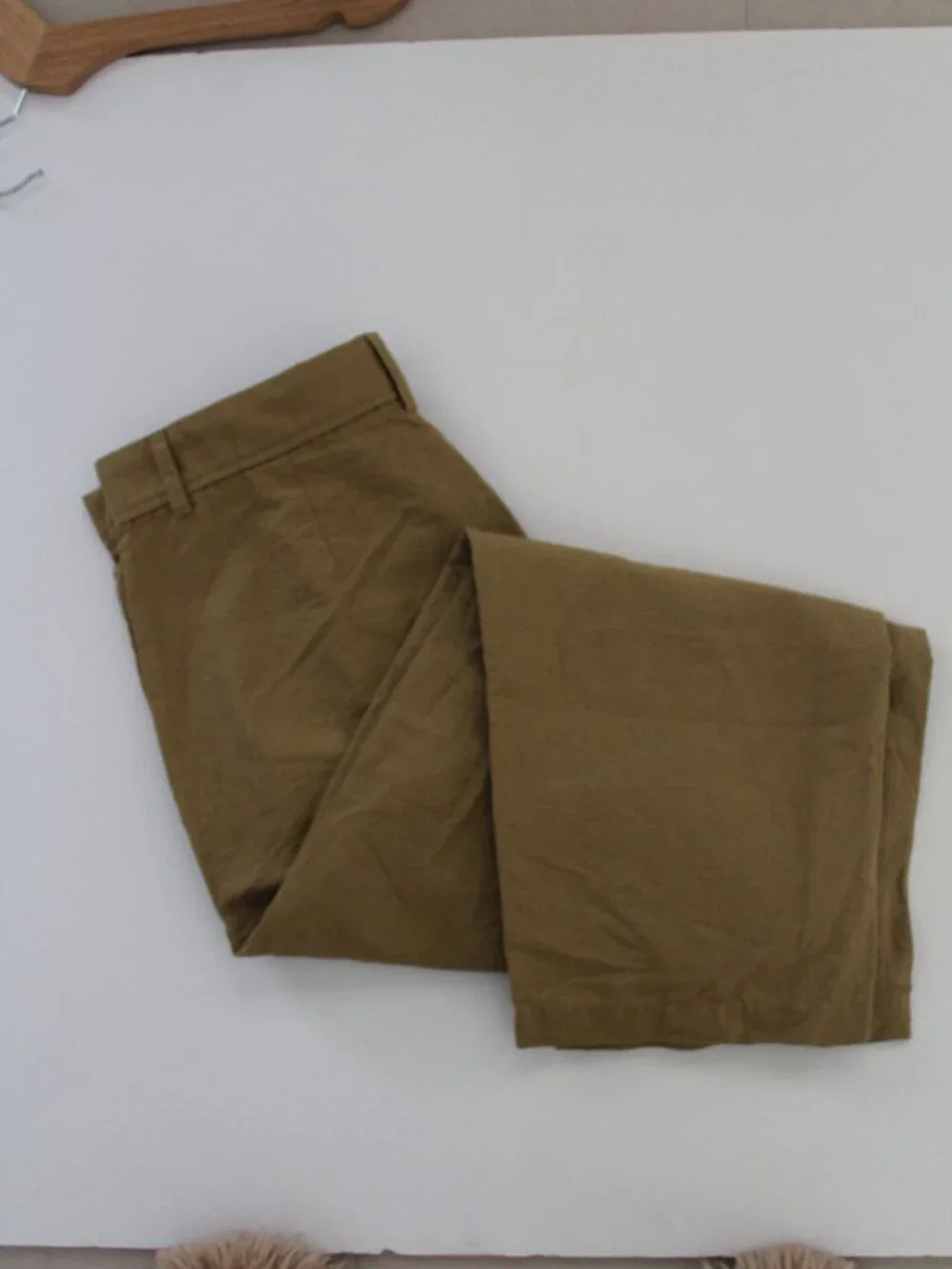 COS Pleated Linen Trousers Size EUR 38